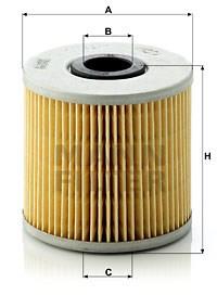 H10321X Mann-Filter фільтр масляний