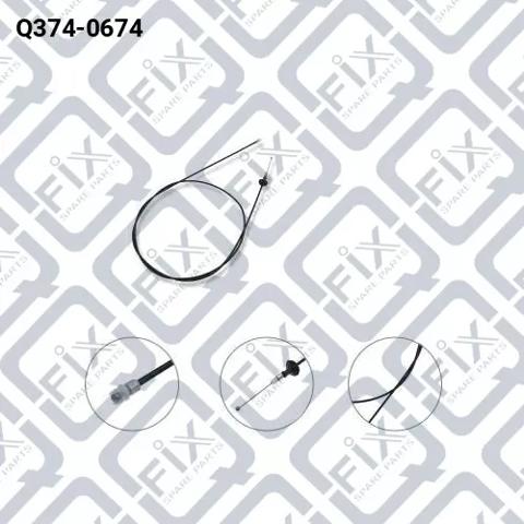 Купити Q3740674 Q-fix Трос капота