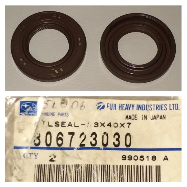 Купити 806723030 Subaru Сальник колінвала задній