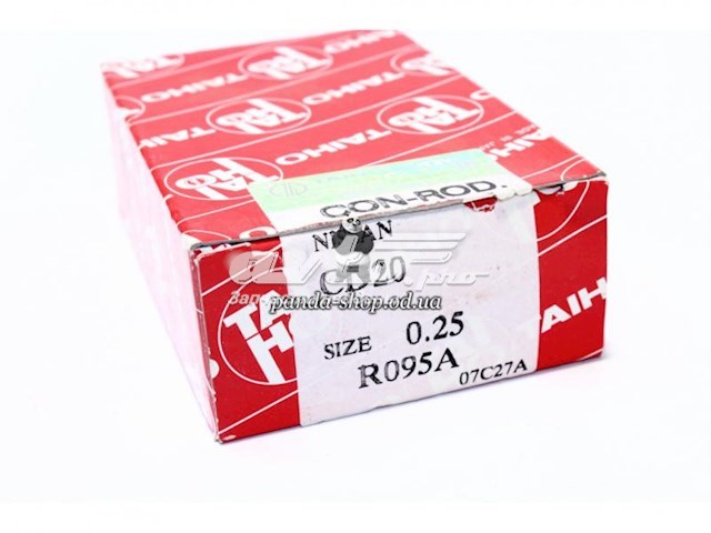Купити R095A025 Taiho Вкладиші колінвала, шатунні, комплект, 1-й ремонт (+0,25)