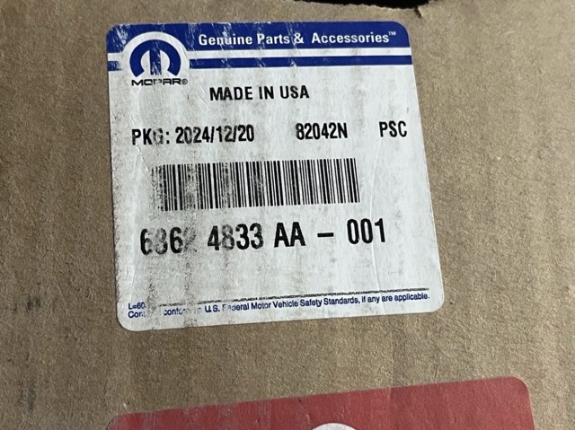 68624833AA Chrysler 