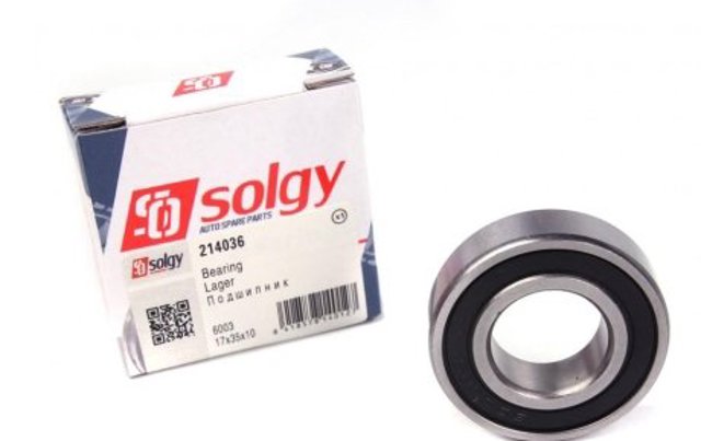 214036 Solgy Підшипник генератора