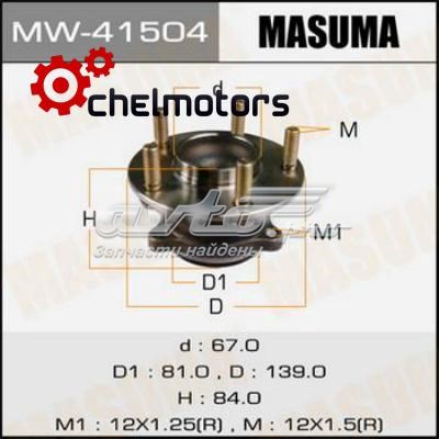 Купити MW41504 Masuma Підшипник ступиці колеса