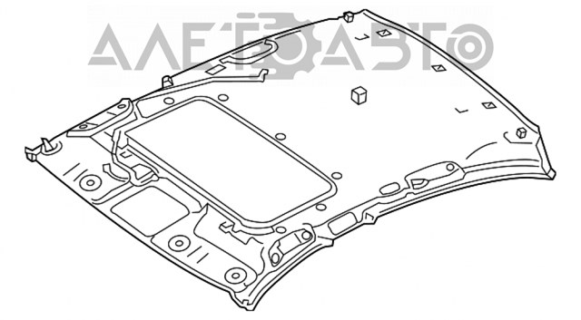 739104HB6A Nissan/Infiniti Оббивка кузова