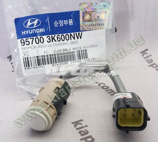 Датчик сигналізації паркування (парктронік), задній Hyundai/Kia 957003K600 ціна, від 209.26 USD