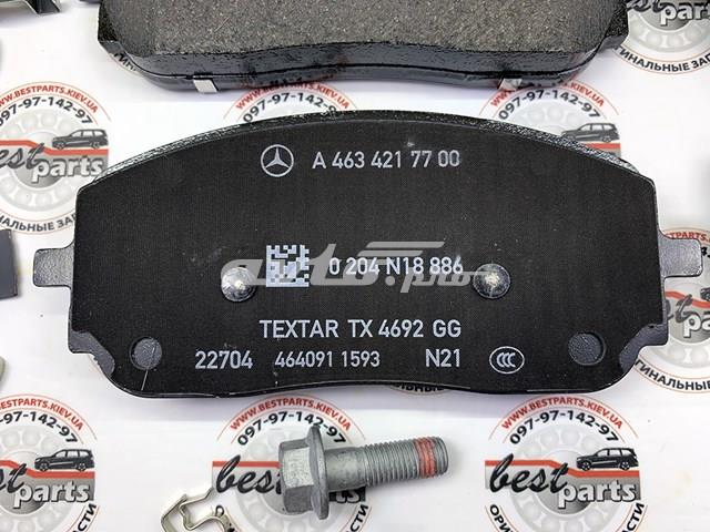 Гальмівні колодки Mercedes A0004203905 ціна, від 356.11 USD