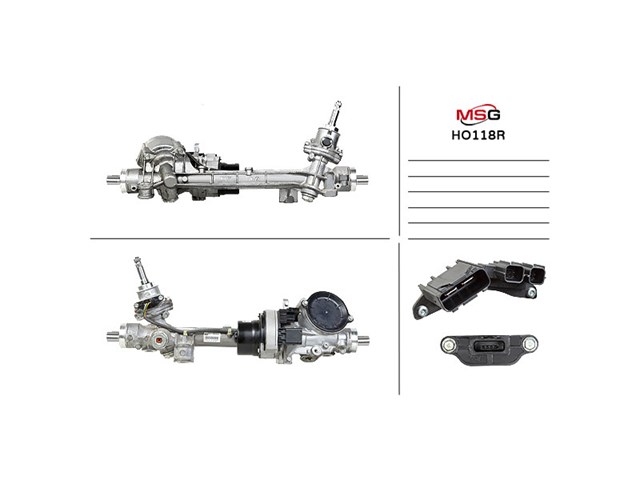 Управління рульове в зборі MSG HO417NLF0R ціна, від 574.50 USD