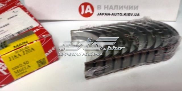 Вкладиші колінвала, корінні, комплект, 2-й ремонт (+0,50) Taiho M661A050 ціна, від 24.22 USD