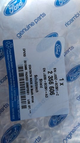 2356606 Ford Накладка верхня передній панелі / супорта радіатора