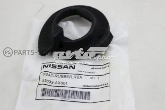 55032AX601 Nissan проставка (гумове кільце пружини задньої, нижня)