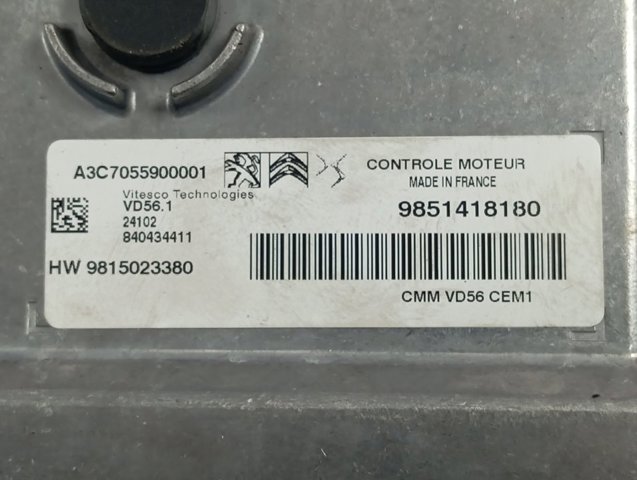  9851418180 Peugeot/Citroen