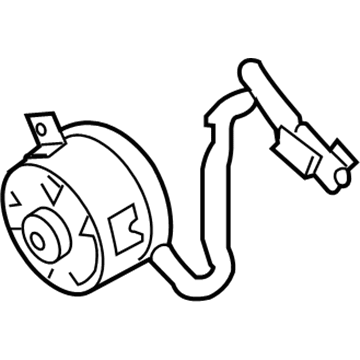 25386C6000 Hyundai/Kia Електродвигун вентилятора системи охолодження