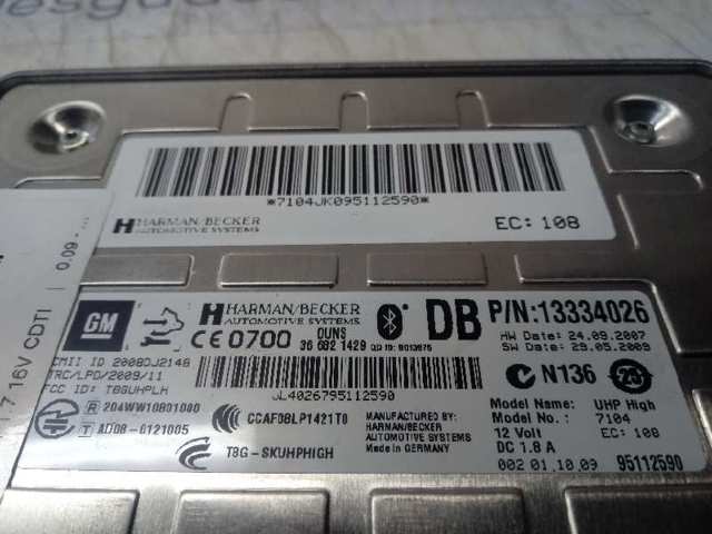 13334026 Opel 