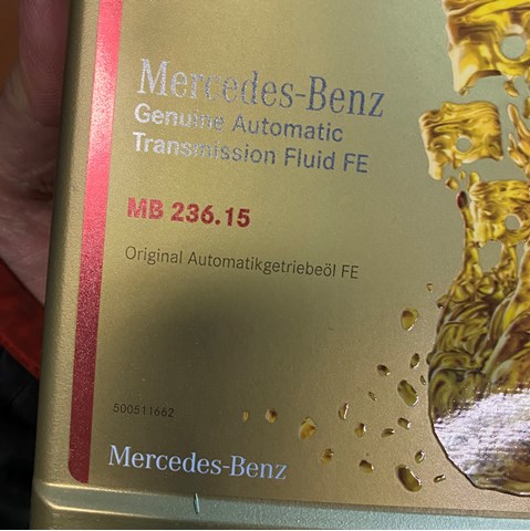 Масло АКПП Mercedes A000989440411