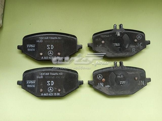 Купити A0004205102 Mercedes Задні колодки
