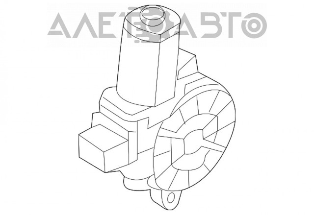 Мотор стеклоподъемника двери передней, левой MAZDA D6515958XB