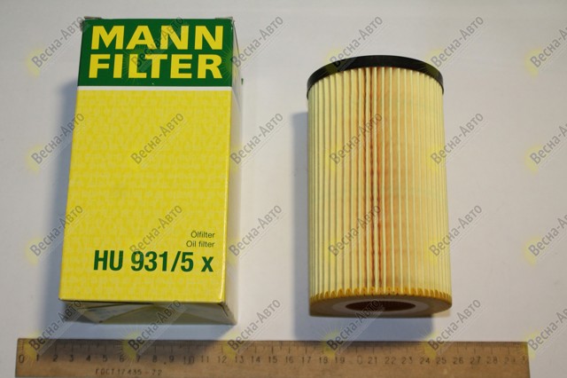 Масляний фільтр двигуна Mann-Filter HU9315X ціна, від 7.70 USD