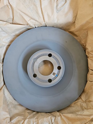 Диск переднього гальма Ford LJ9Z1125B ціна, від 25.34 USD