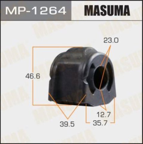 Втулка переднього стабілізатора Masuma MP1264