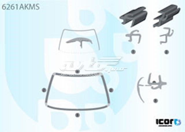 Автоскло Pilkington GS5040P135X ціна, від 69.77 USD