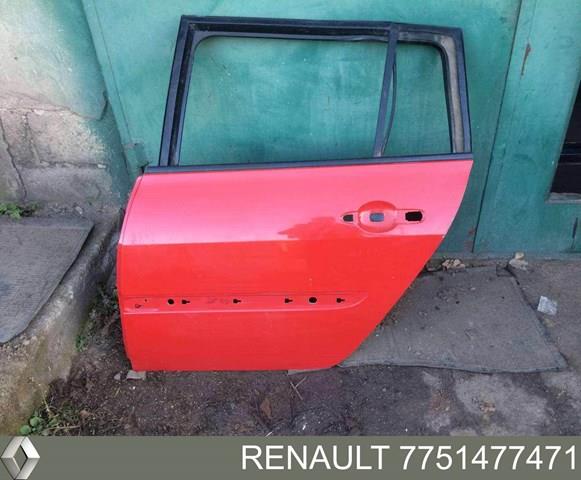 Двері задні, ліві Renault Megane 2 (KM0) (Рено Меган)