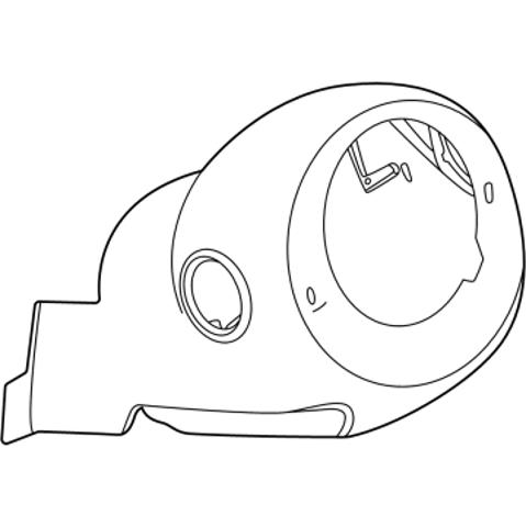 484706RB0A Nissan/Infiniti Накладка рульової колонки