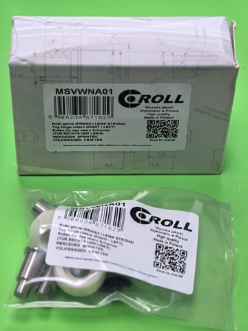 Ролик двері бічної/зсувної, ремкомплект MSVWNA01 Roll