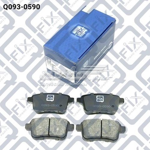 Задні гальмівні колодки Q-fix Q0930590 ціна, від 12.42 USD