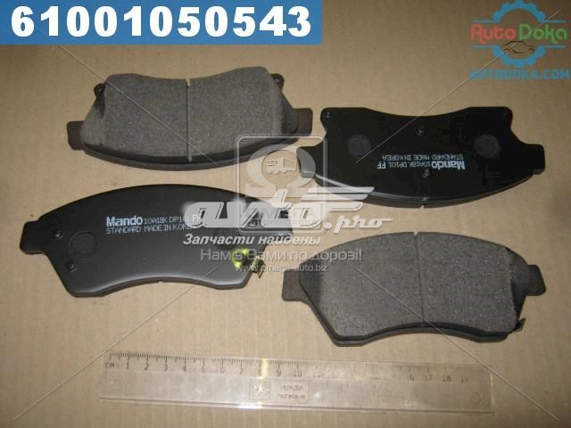 Купити MPD30 Mando Колодки гальмівні передні, дискові