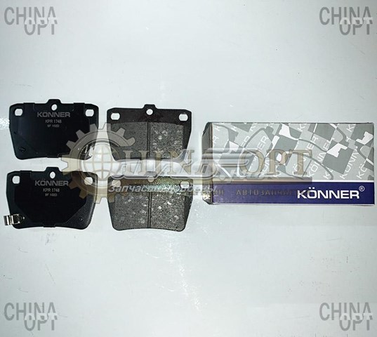 Задні гальмівні колодки Konner KPR1748 ціна, від 11.74 USD