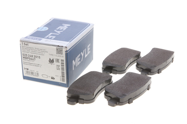 Задні дискові колодки Meyle 252482015