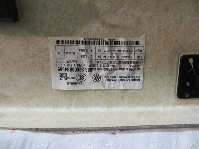 Оббивка даху внутрішня VAG 5NN867501AR2ZX