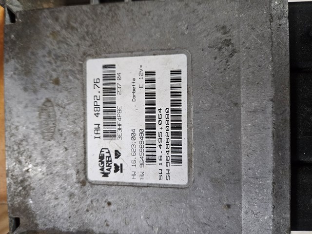 Електронний блок керування двигуном 9646570280 Peugeot/Citroen