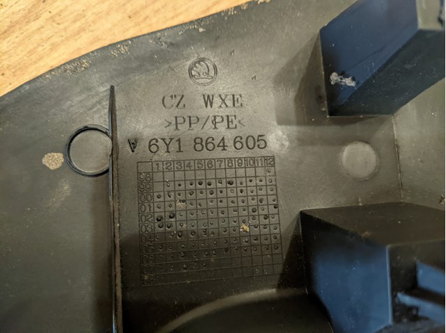  VAG 6Y1864605 ціна, від 3.74 USD