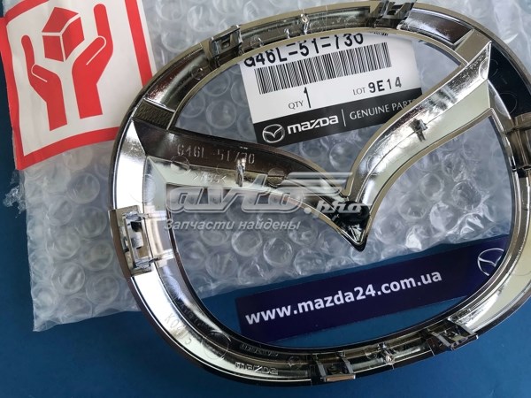 Фірмовий значок решітки радіатора Mazda G46L51730