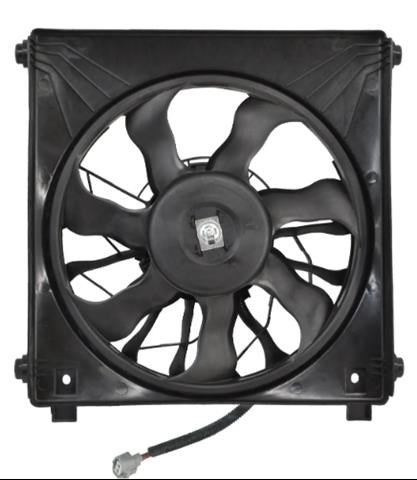 591TSMS1400D00 Perfektes Дифузор радіатора кондиціонера, в зборі з крильчаткою і двигуном