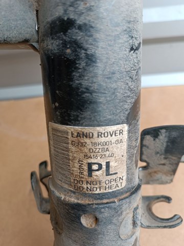 Амортизатора передній лівий LR078496 Land Rover