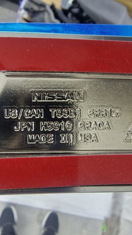  H59106RA0A Nissan/Infiniti