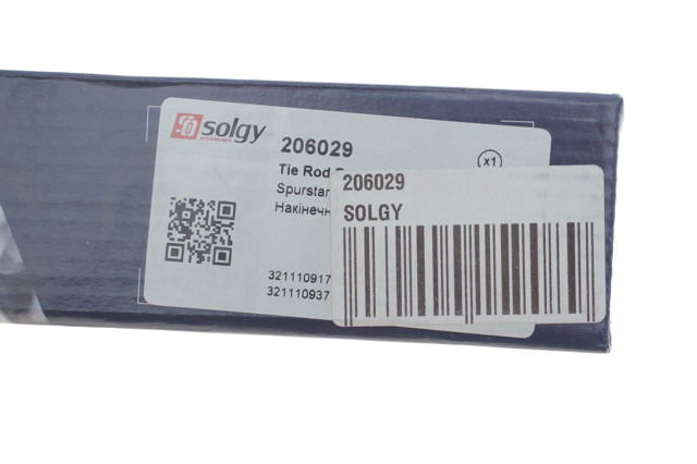 Рульовий наконечник 206029 Solgy