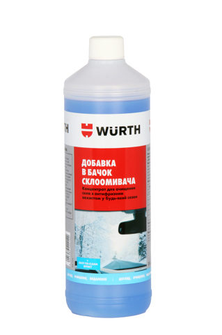 Рідина для омивача скла Wurth 892332840 ціна, від 6.69 USD