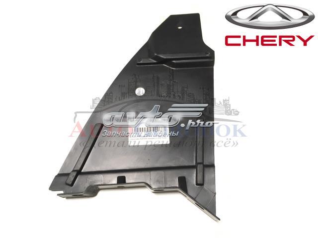 A132802011 Chery Захист бампера переднього, лівий