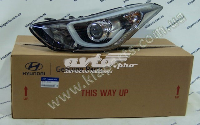 921013X420 Hyundai/Kia Фара дальнього світла в зборі