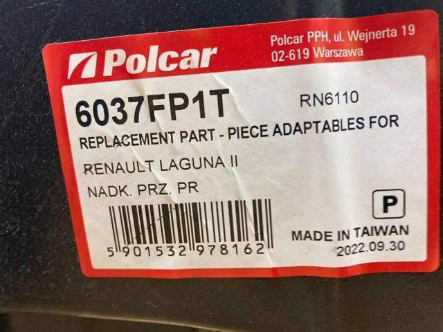 Ліве переднє крило Polcar 607302 ціна, від 26.06 USD