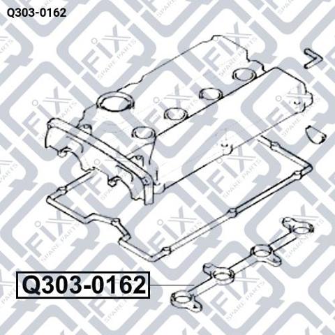 Кільце ущільнювальне свічкового колодязя Q3030162 Q-fix