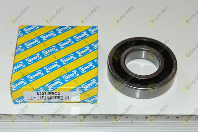 Підвісний підшипник передньої піввісі SNR 6207EEC3 ціна, від 10.79 USD