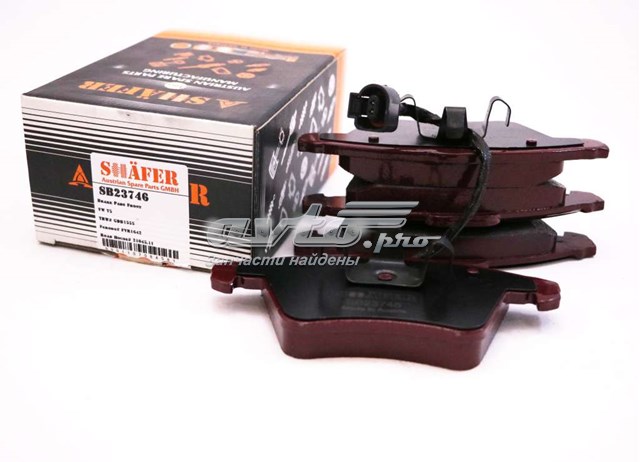 Гальмівні колодки Shafer SB23746 ціна, від 24.22 USD