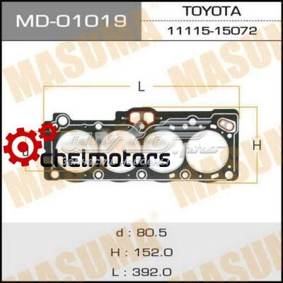 Прокладка ГБЦ Masuma MD01019 ціна, від 26.96 USD