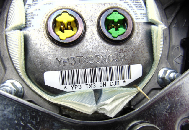 Подушка безпеки, водійська, AIRBAG A2038600502 Mercedes