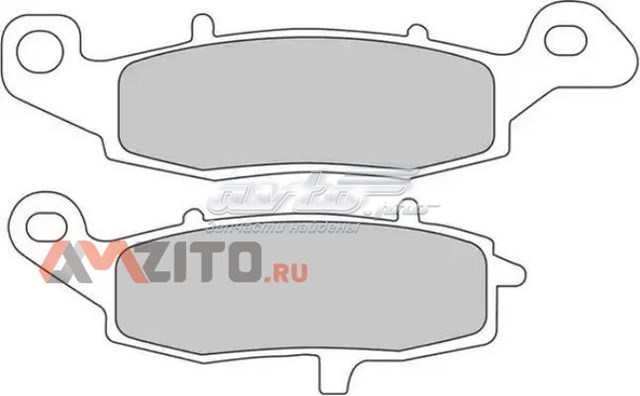Передні тормозні колодки FDB2048P Ferodo