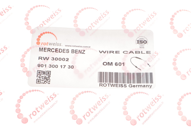 RW30002 Rotweiss Трос газу (акселератора)